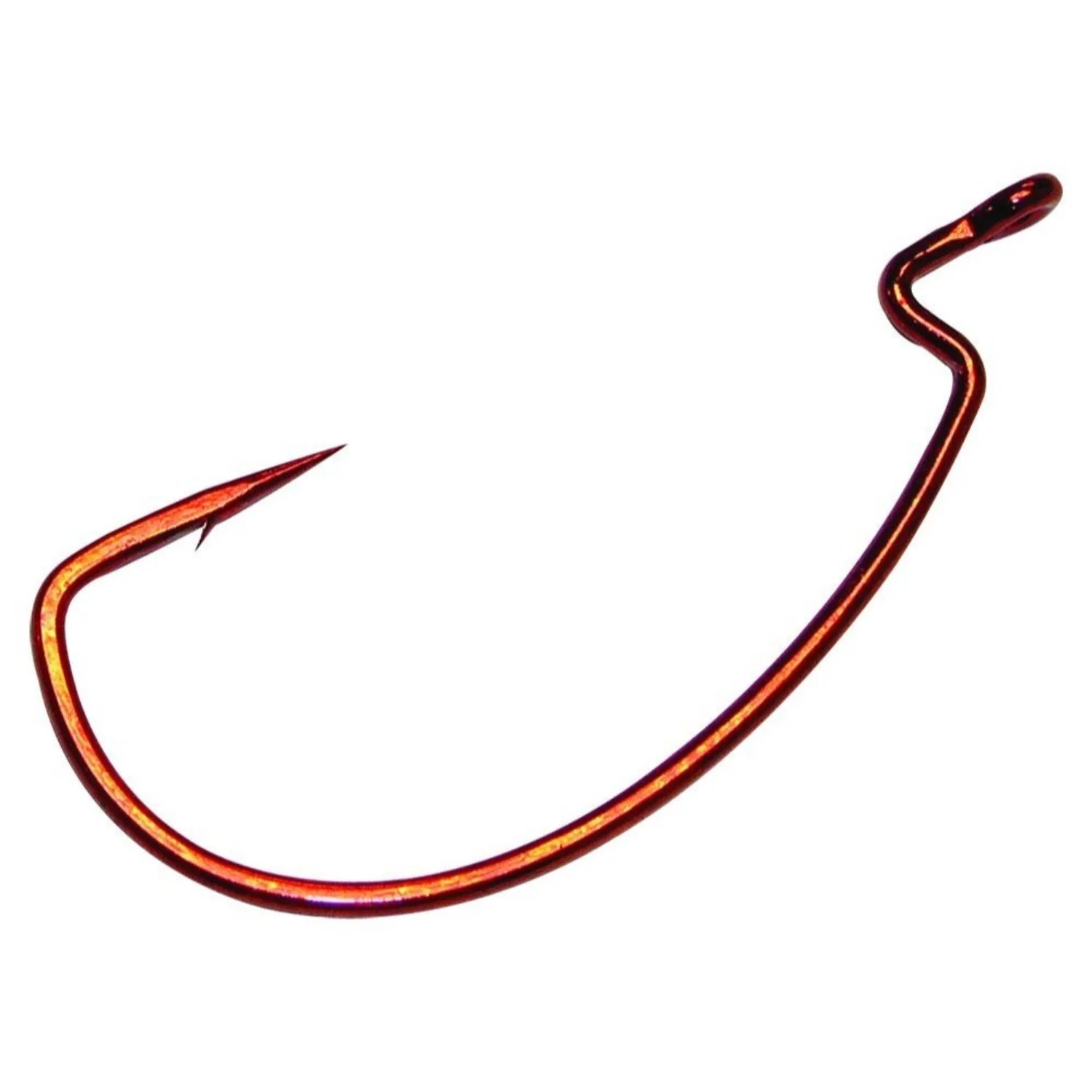 Gamakatsu Red EWG Offset Worm Hook - Image 2