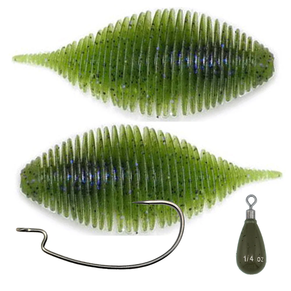Geecrack Bellows Gill 3.8 Inch Floating Free-Rig Kit - Image 10