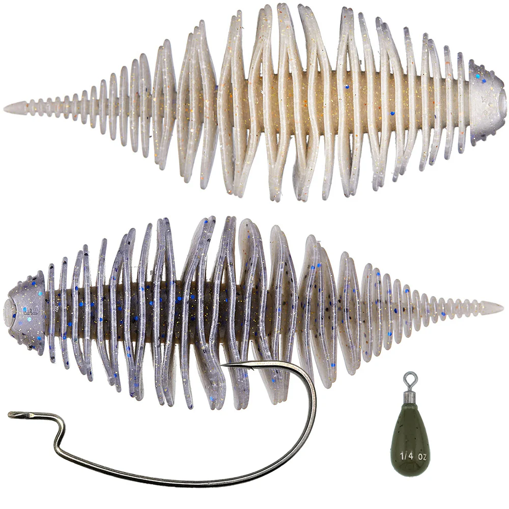 Geecrack Bellows Gill 3.8 Inch Floating Free-Rig Kit - Image 3