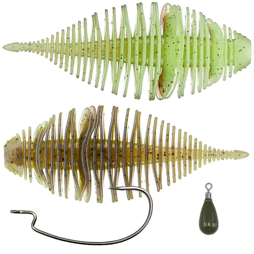 Geecrack Bellows Gill 3.8 Inch Floating Free-Rig Kit - Image 6