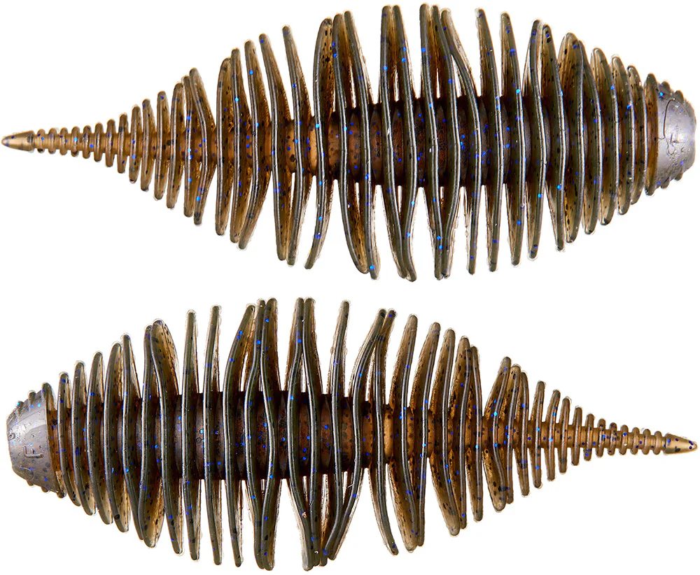 Geecrack Bellows Gill Floating Elastomer Soft Plastic Creature Bait - 2.8 Inch