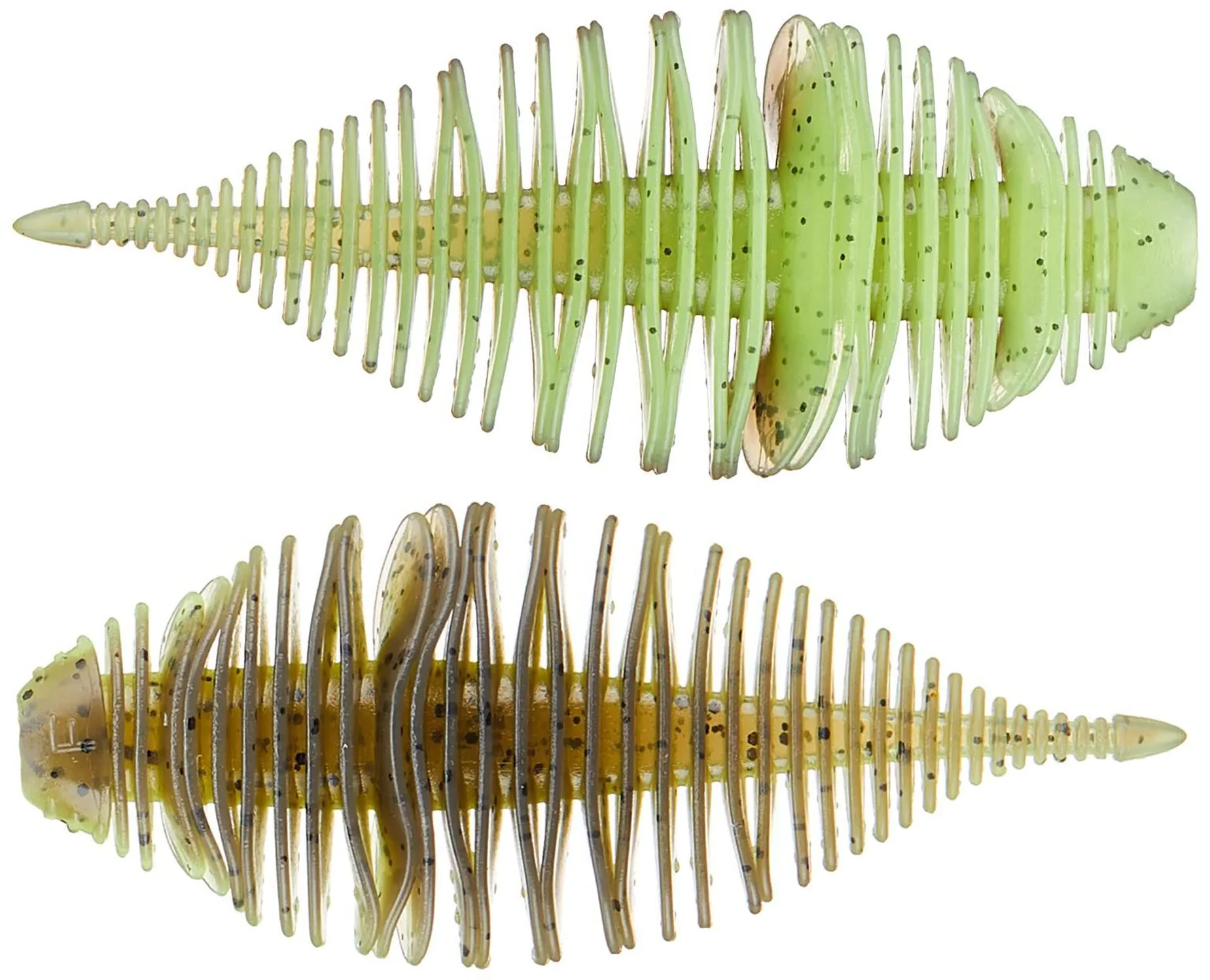 Geecrack Bellows Gill Floating Elastomer Soft Plastic Creature Bait - 3.8 Inch