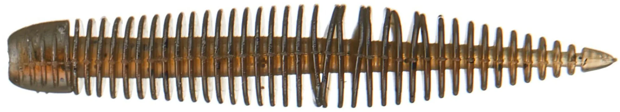 Geecrack Bellows Stick Floating Elastomer Worm - 2.8 Inch - Image 2