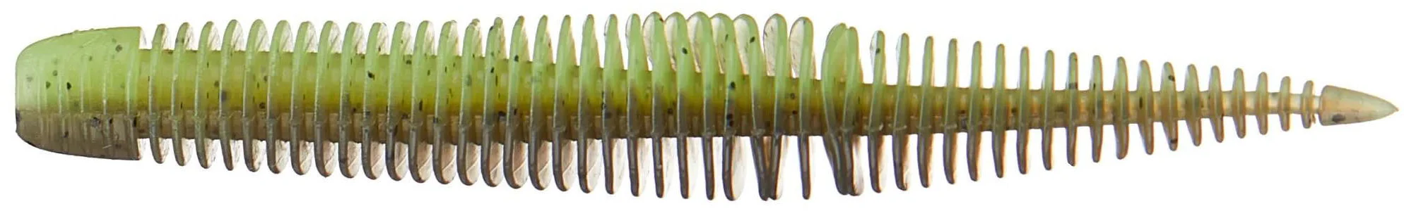 Geecrack Bellows Stick Floating Elastomer Worm - 2.8 Inch - Image 4