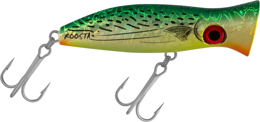 Halco Roosta Popper 80 Topwater Popper - 3.1 Inch - Image 3