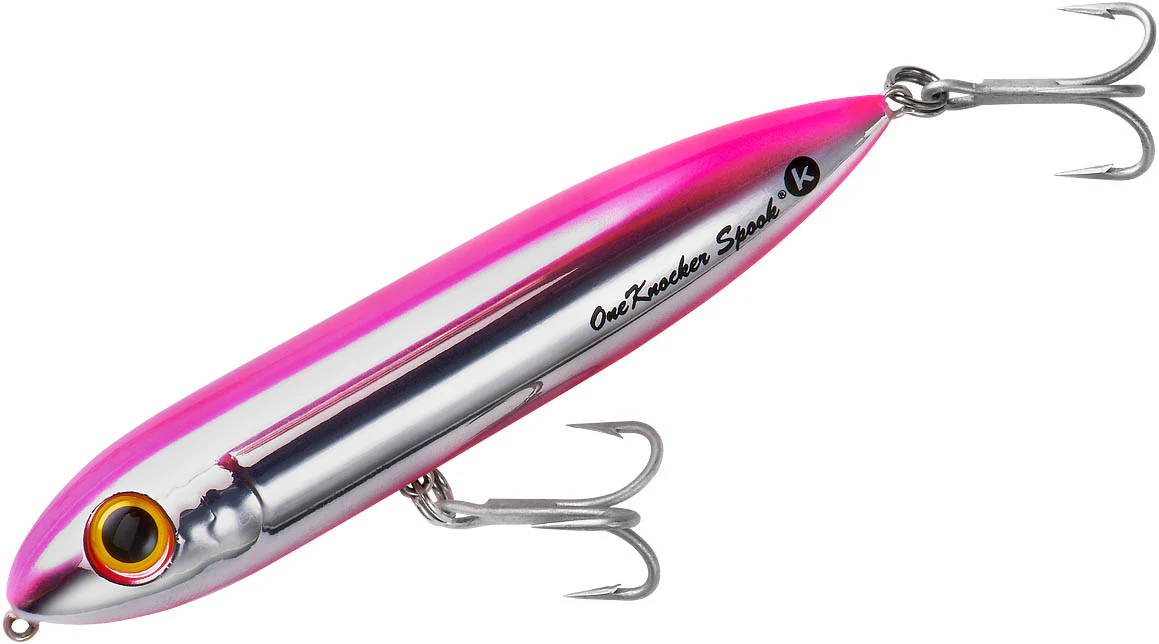 Heddon One Knocker Spook 4 1/2 inch Topwater Walker - Image 7