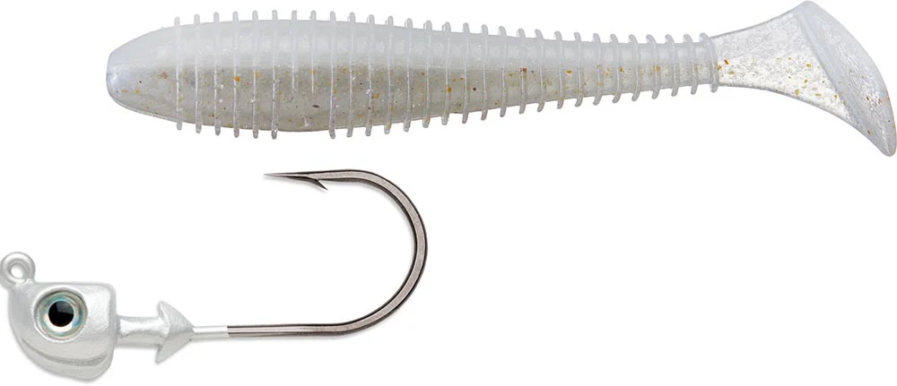 Keitech 3.8 Inch Fat Swing Impact & VMC Boxer Swimbait Jighead Combo - Image 76