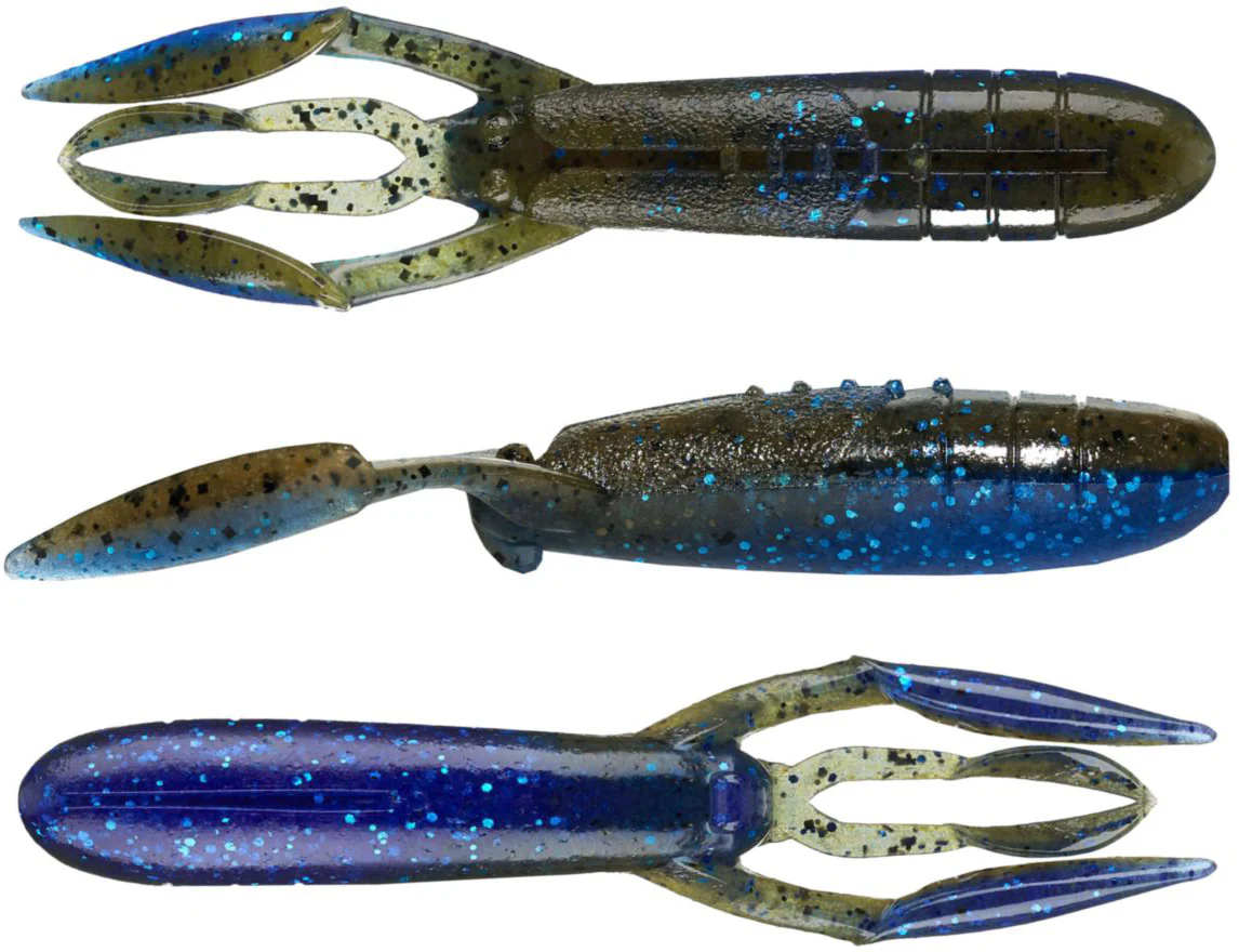 Keitech Glide Camaron 3.5 Inch Soft Plastic Craw - 6 Pack - Image 14