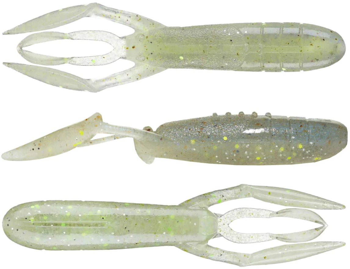 Keitech Glide Camaron 3.5 Inch Soft Plastic Craw - 6 Pack - Image 15