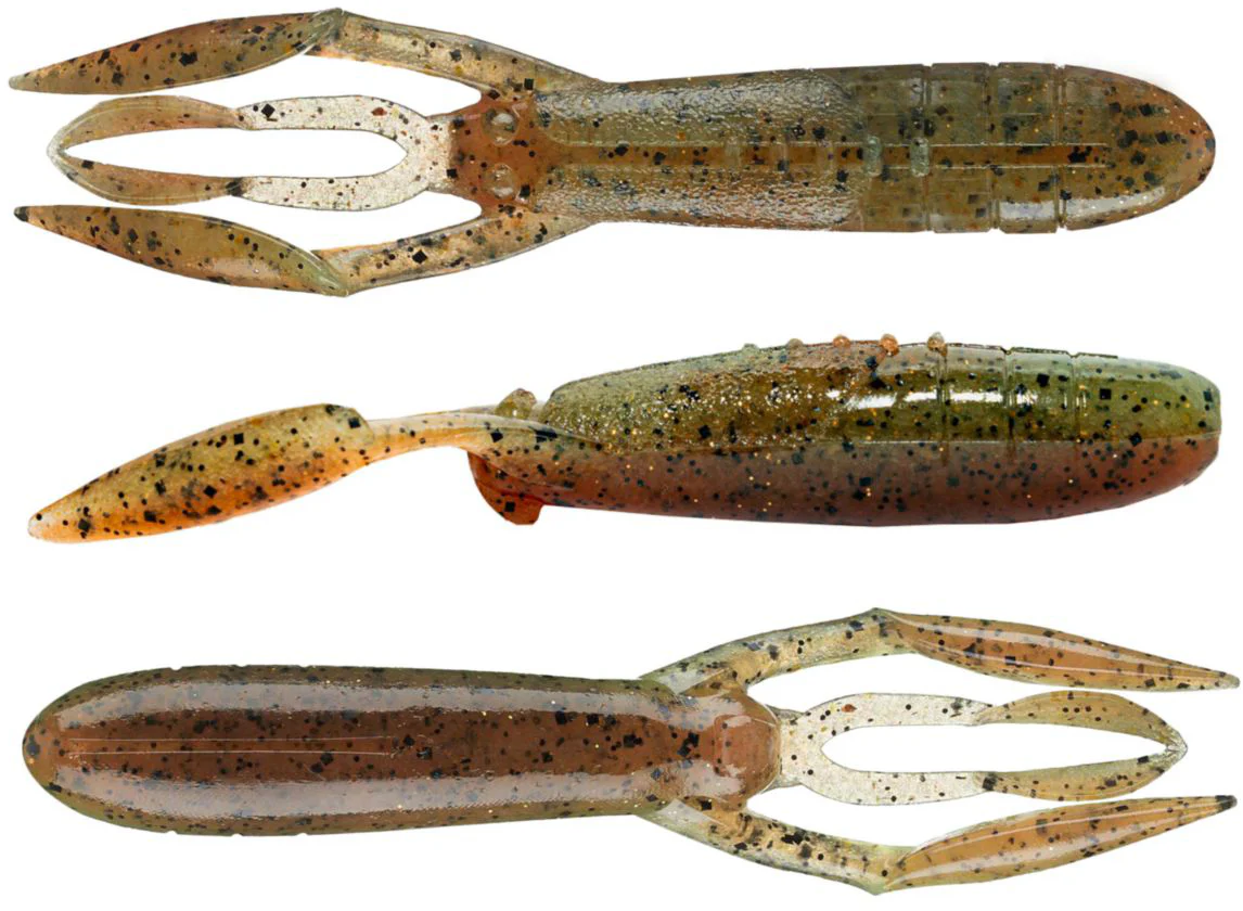 Keitech Glide Camaron 3.5 Inch Soft Plastic Craw - 6 Pack - Image 20