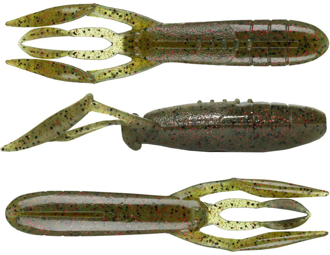 Keitech Glide Camaron 3.5 Inch Soft Plastic Craw - 6 Pack - Image 21