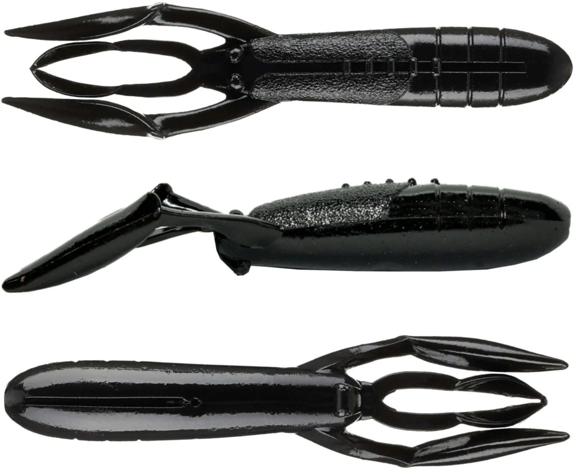 Keitech Glide Camaron 3.5 Inch Soft Plastic Craw - 6 Pack - Image 3