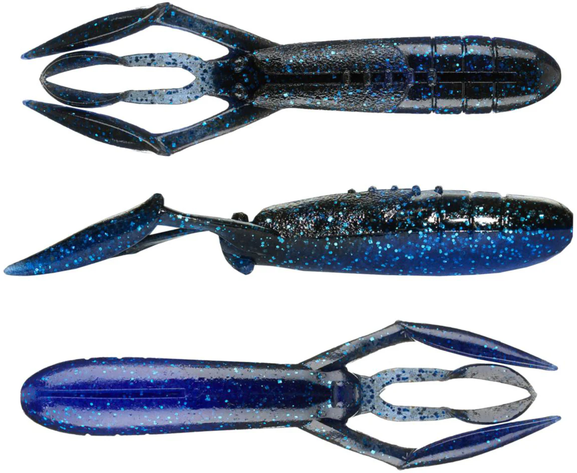 Keitech Glide Camaron 3.5 Inch Soft Plastic Craw - 6 Pack - Image 4