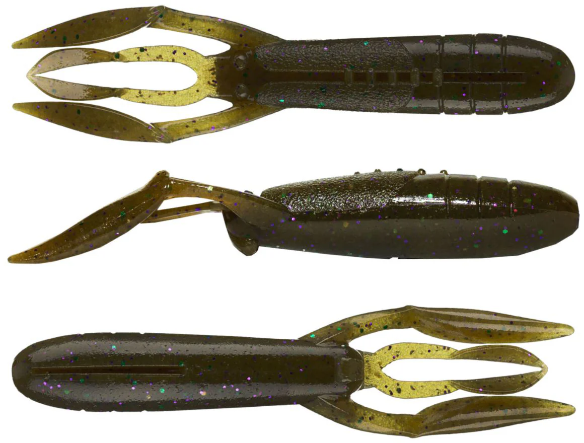 Keitech Glide Camaron 3.5 Inch Soft Plastic Craw - 6 Pack - Image 6