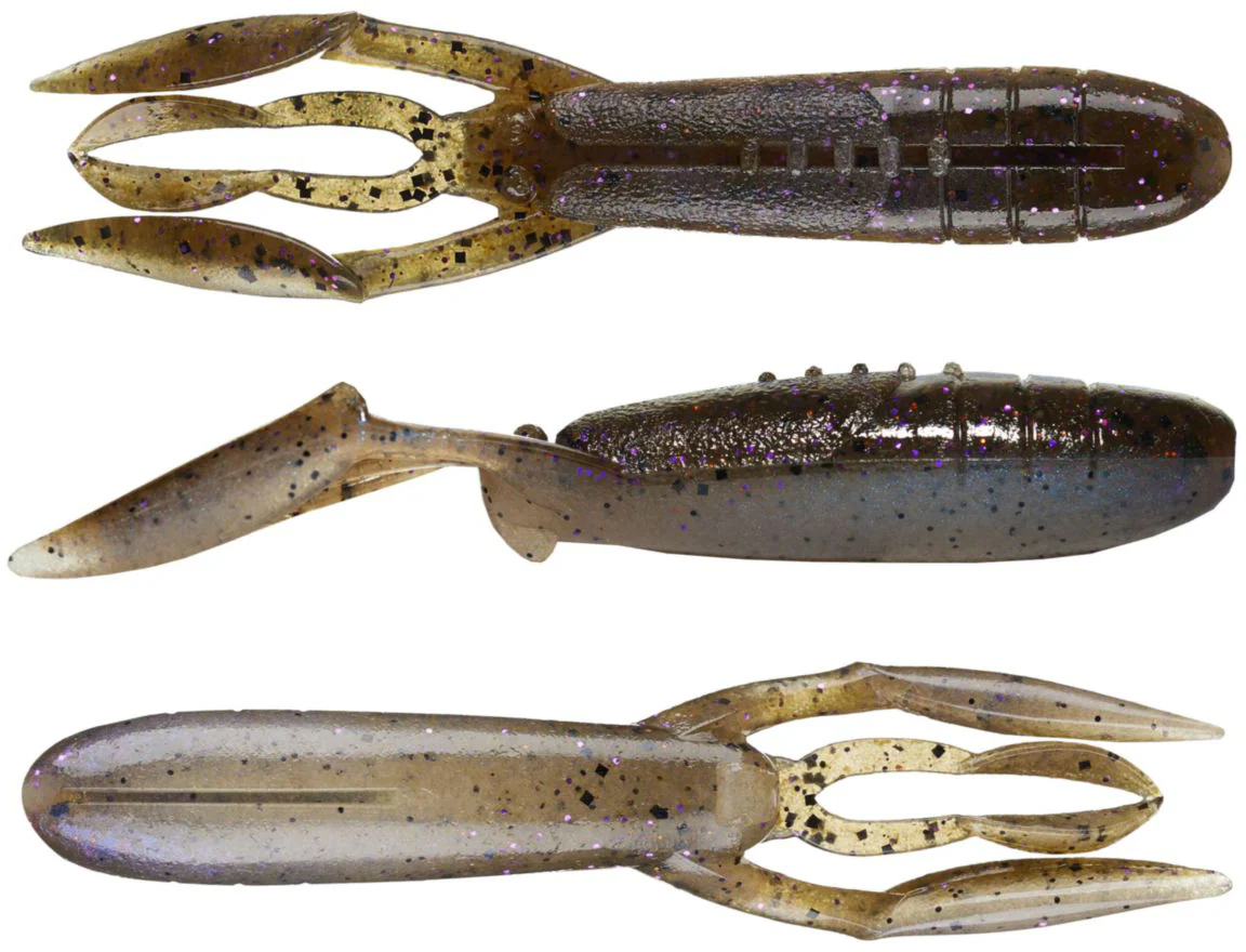 Keitech Glide Camaron 3.5 Inch Soft Plastic Craw - 6 Pack - Image 9