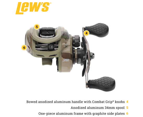 Lew's American Hero Tier 1 Baitcasting Reel - Image 7
