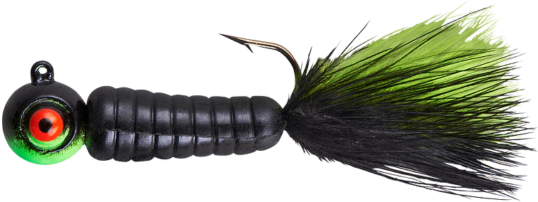 Lindy Fuzz-E-Grub Pre-Rigged Hair Tail Soft Grub 2 pack - Image 3