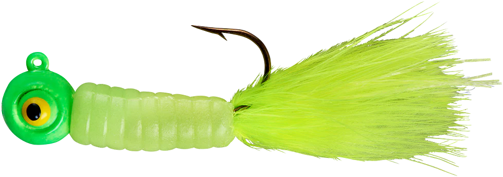 Lindy Fuzz-E-Grub Pre-Rigged Hair Tail Soft Grub 2 pack - Image 4