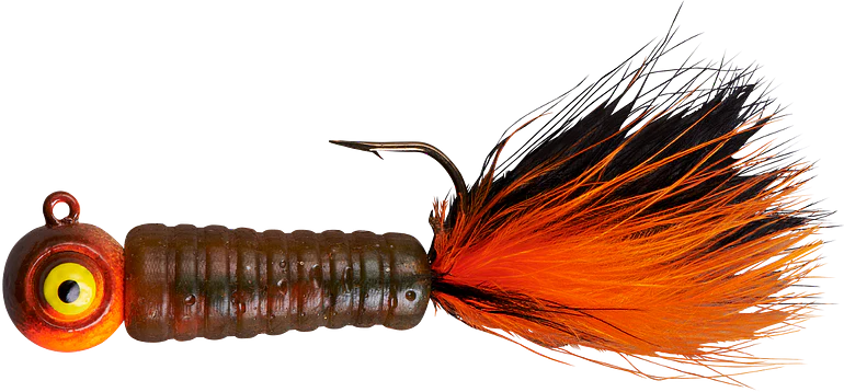 Lindy Fuzz-E-Grub Pre-Rigged Hair Tail Soft Grub 2 pack - Image 7