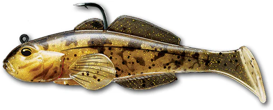 LIVETARGET Goby Paddle Tail Swimbait 3 pack - Image 2