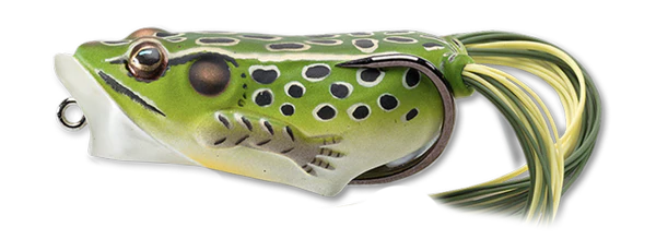 LIVETARGET Popper Frog Hollow Body Topwater Frog - Image 15