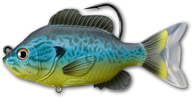 LIVETARGET Sunfish Soft Body Top Hook Swimbait - Image 2