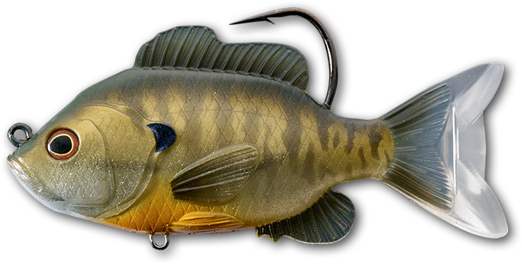 LIVETARGET Sunfish Soft Body Top Hook Swimbait - Image 6