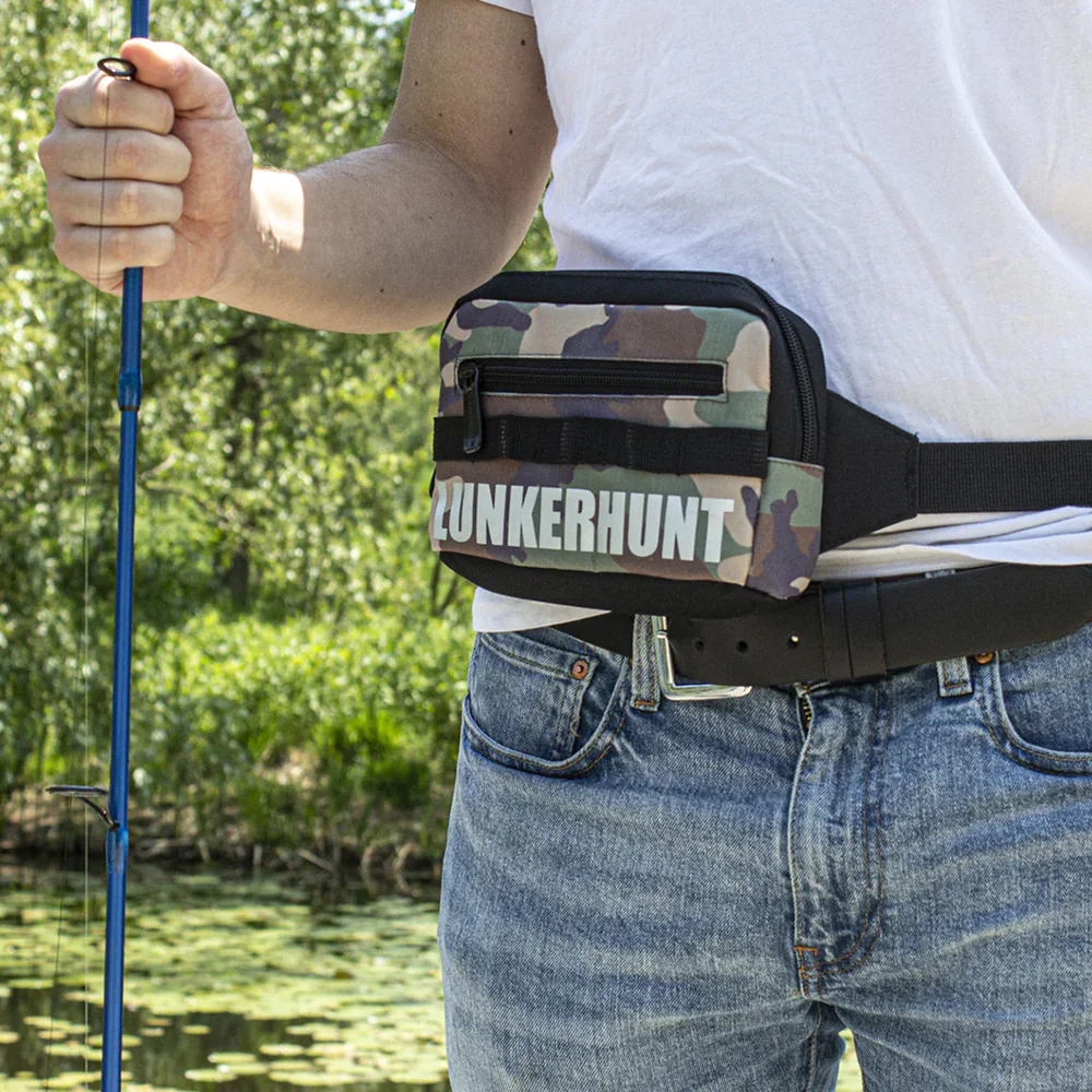 Lunkerhunt LTS Avid Camo Waist Bag - 1.26L - Image 6