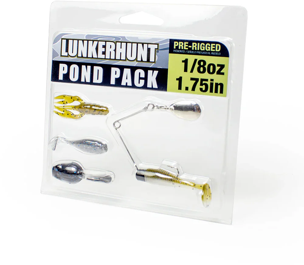 Lunkerhunt Pre-Rigged Pond Packs