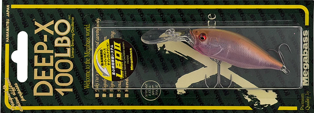 Megabass Deep-X 100 LBO Deep Diving Crankbait - Image 18