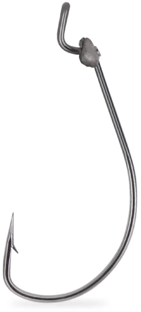 Mustad KVD Grip-Pin 2X Fine Soft Plastic EWG Hooks