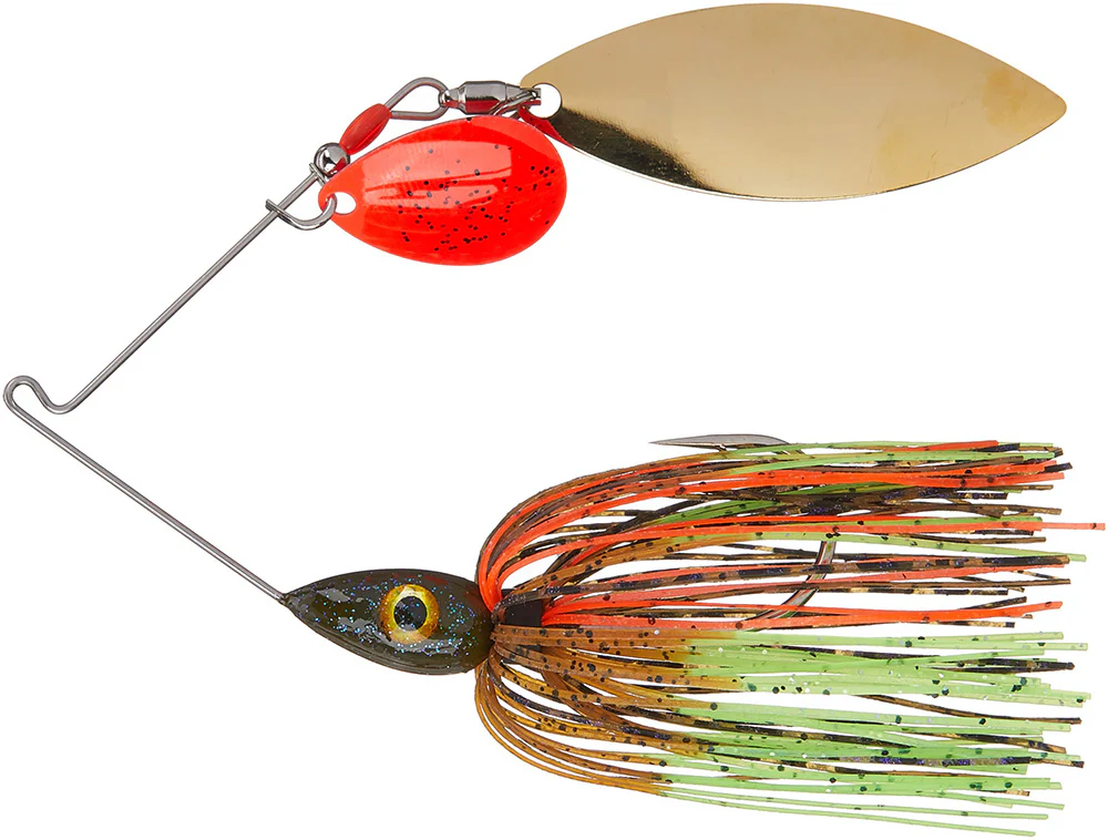 Nichols Lures Pulsator Kicker Series Tandem Colorado Willow Spinnerbait - 1/2 oz - Image 3