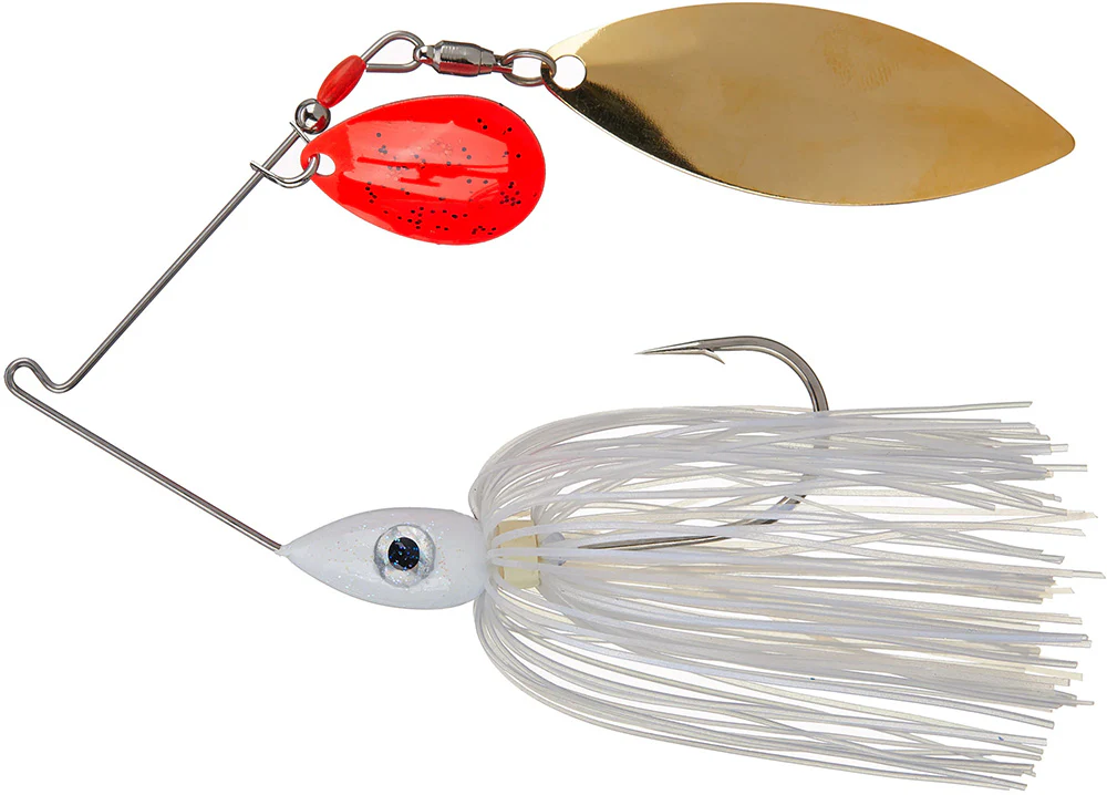 Nichols Lures Pulsator Kicker Series Tandem Colorado Willow Spinnerbait - 3/8 oz