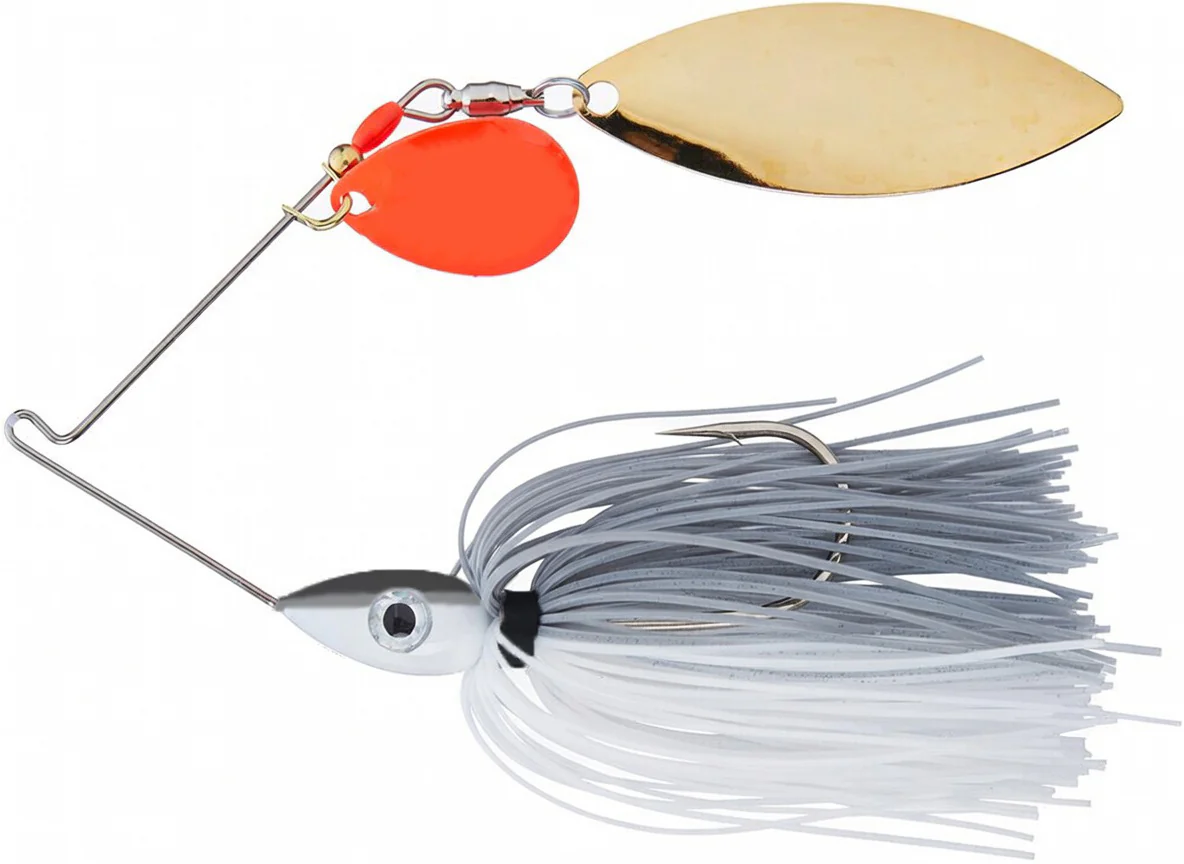 Nichols Lures Pulsator Kicker Series Tandem Colorado Willow Spinnerbait - 3/8 oz - Image 5