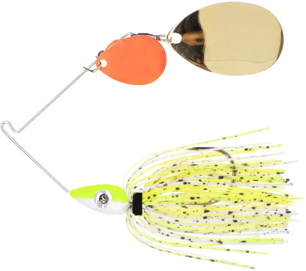 Nichols Lures Pulsator Kicker Series Tandem Colorado Willow Spinnerbait - 3/8 oz - Image 6