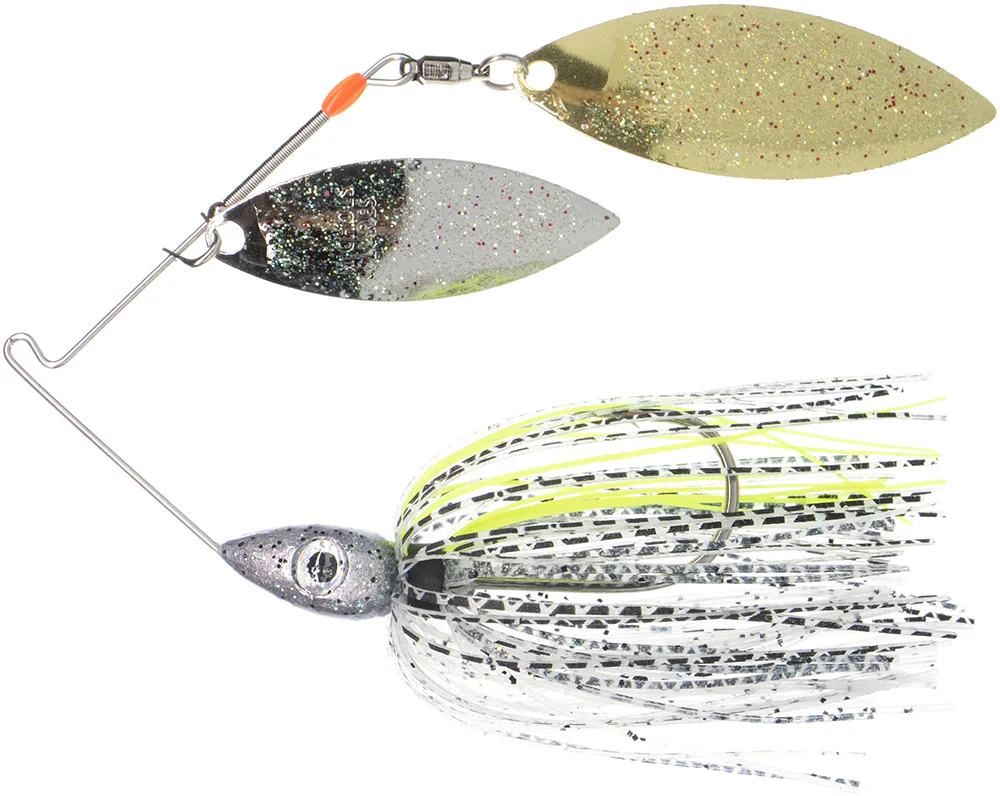 Nichols Pulsator Metal Flake Double Willow Spinnerbait - Image 5