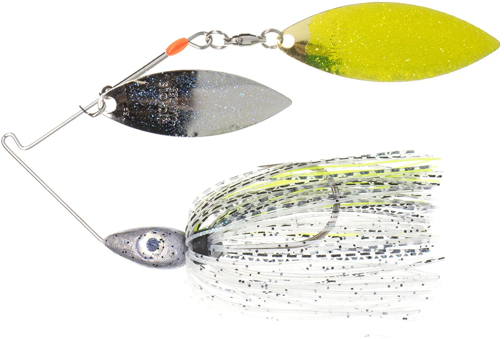 Nichols Pulsator Metal Flake Double Willow Spinnerbait - Image 6