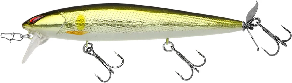 Nories Laydown Minnow Wake Prop Plus Topwater Walker/Prop Bait - 4.5 Inch - Image 6