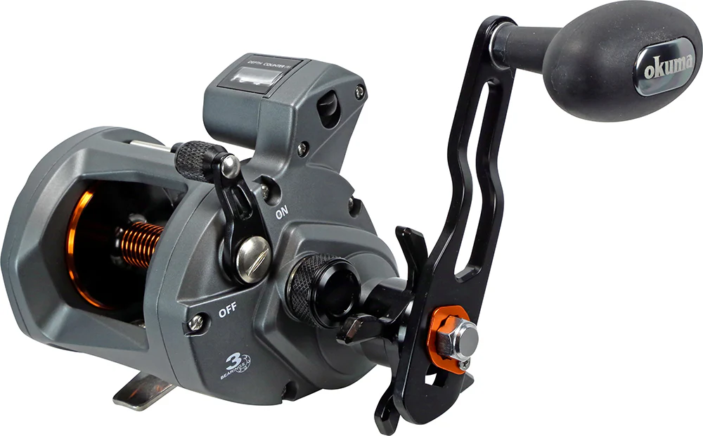 Okuma Coldwater A Linecounter Round Casting Reels - Image 4
