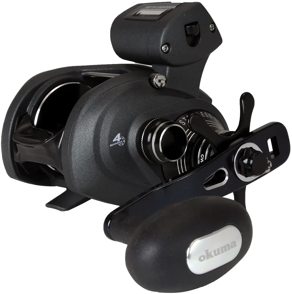 Okuma Coldwater SS Linecounter Low Profile Baitcasting Reels - Image 5