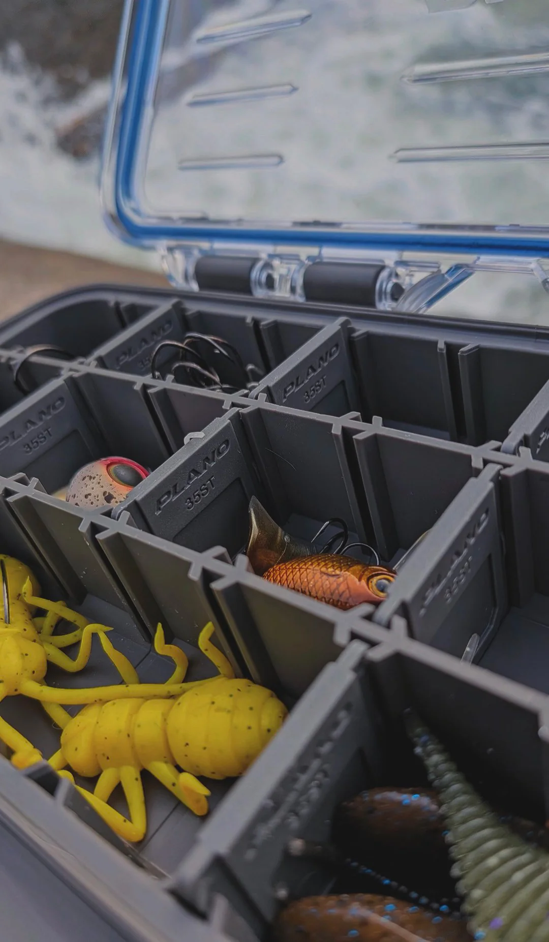 Plano StowAway Series Clear Waterproof Tackle Boxes - Image 9