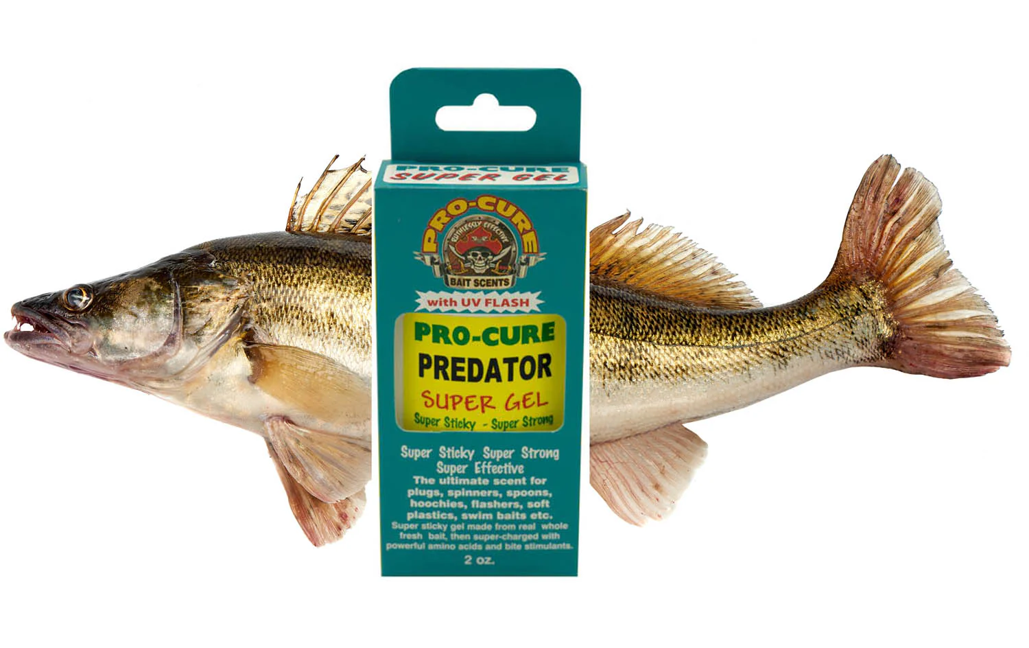 Pro-Cure Walleye Super Gel Scents 2 oz - Image 11