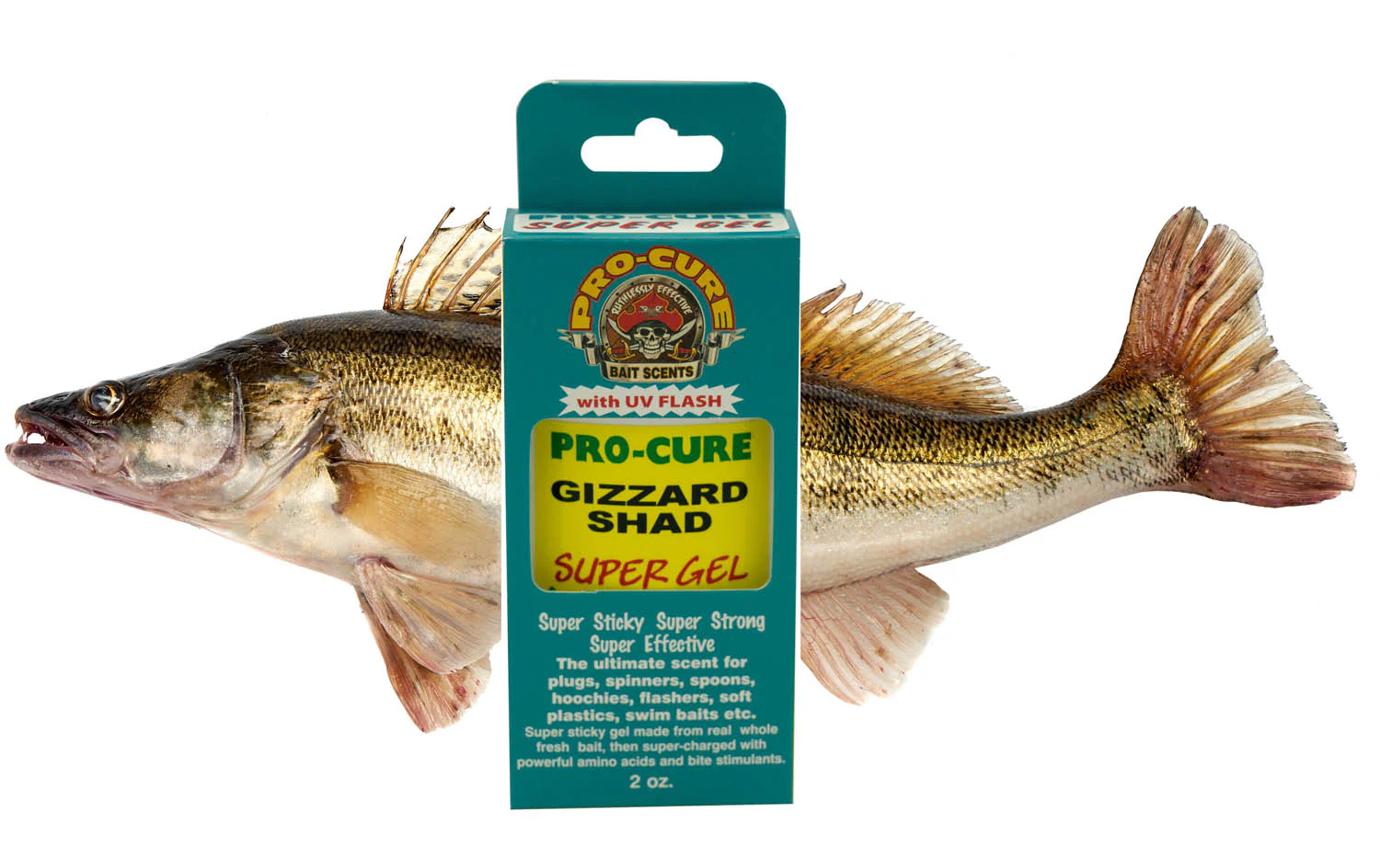 Pro-Cure Walleye Super Gel Scents 2 oz - Image 8