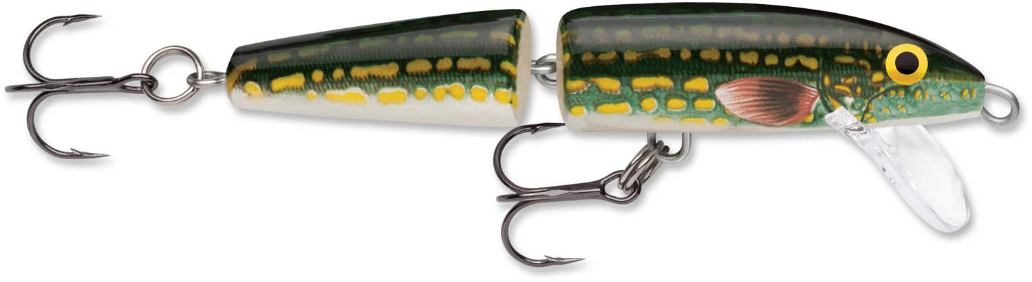 Rapala J09 Jointed 3 1/2 inch Balsa Wood Minnow - Image 8