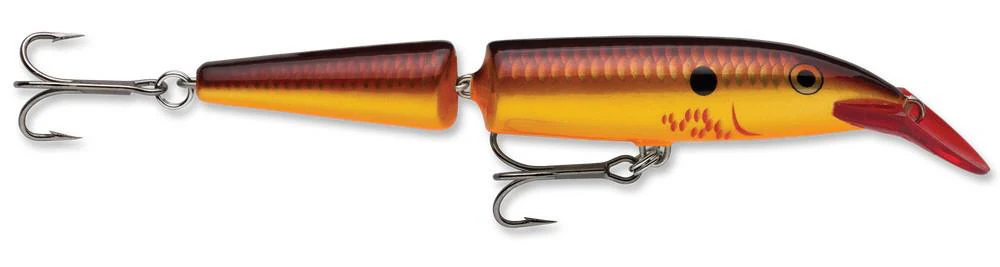 Rapala J13 Jointed 5 1/4 inch Balsa Wood Minnow - Image 2