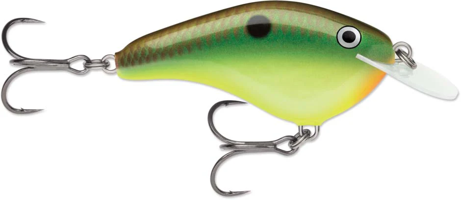 Rapala OG Slim 06 Medium Diving Flat-Sided Crankbait - Image 12