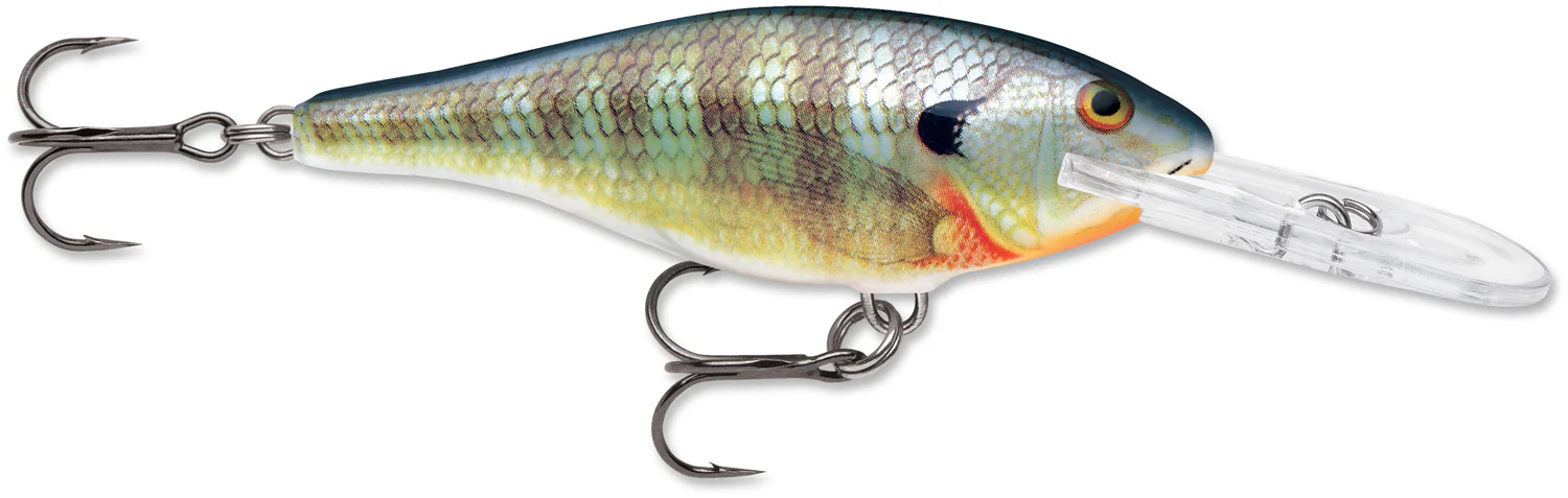 Rapala Shad Rap 2 1/2 inch Medium Diving Crankbait SR06 - Image 6