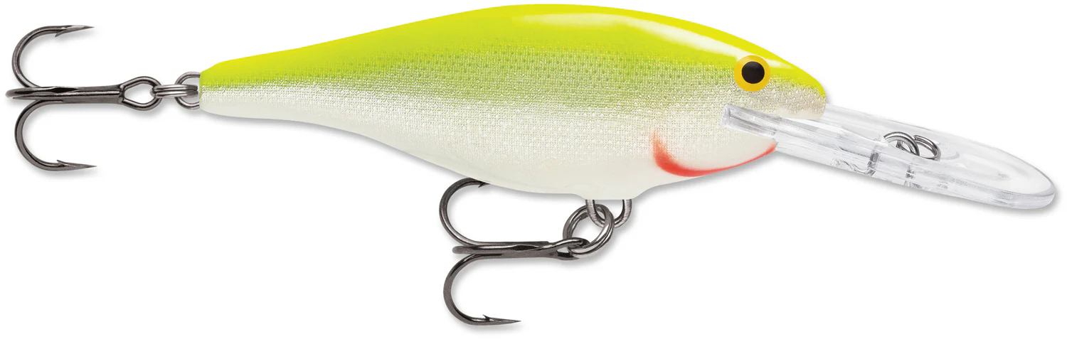 Rapala Shad Rap 3 1/8 inch Deep Diving Crankbait SR08 - Image 33
