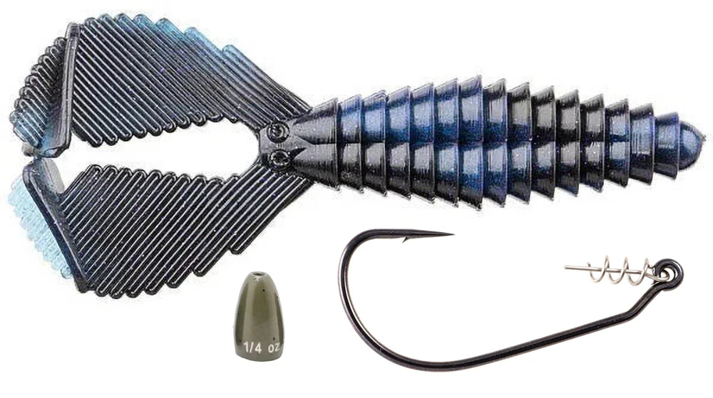 Reaction Innovation Spicy Beaver with Owner 5132 Twistlock 3X Ultimate Flipping Kit - Image 5