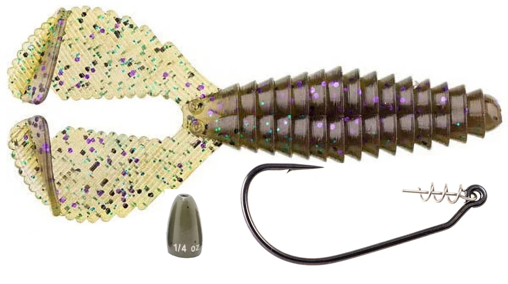 Reaction Innovation Spicy Beaver with Owner 5132 Twistlock 3X Ultimate Flipping Kit - Image 7
